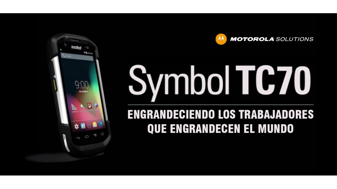 Symbol TC70, dispositivo Profesional Android™